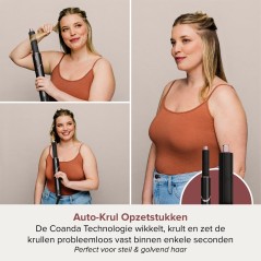 "Shark Sortrosenguld Hrtrrerhrstyler HD440EU - Eksklusiv Styling & Uovertruffen Kvalitet - Varenummer: 0622356260732"